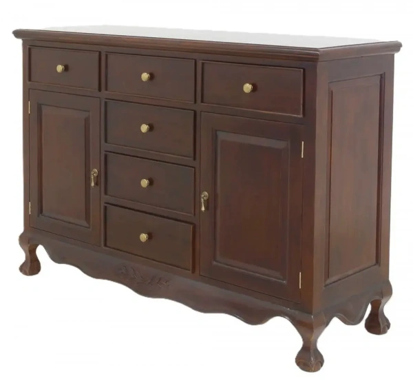 Комод из массива Chippendale MSU.507 BBC150 купить в интернет магазине Мебель из массива. Звоните +7 495 961-63-63 Мебель Индонезии