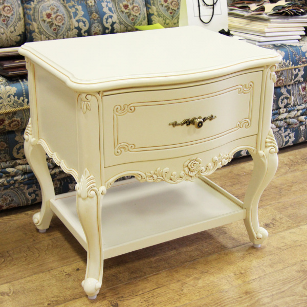 Тумба прикроватная BS26 wbg  купить в интернет магазине Мебель из массива. Звоните +7 495 961-63-63 Прикроватные тумбочки Индонезия