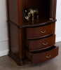 Книжный шкаф Cerezo-5 970  купить в интернет магазине Мебель из массива. Звоните +7 495 961-63-63 Книжные шкафы из массива дерева