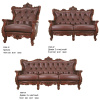 Резной диван 3-х местный  