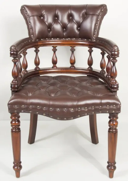 Кабинетное рабочее кресло MSM.6 BROWN 12028 BROWN купить в интернет магазине Мебель из массива. Звоните +7 495 961-63-63 Мебель Индонезии